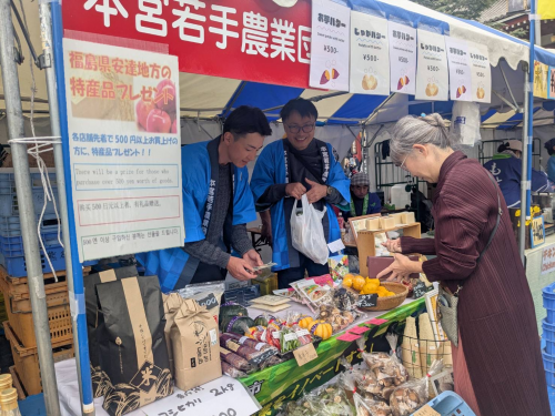 販売の様子