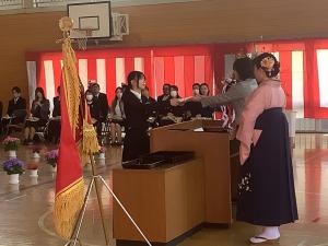 卒業証書授与